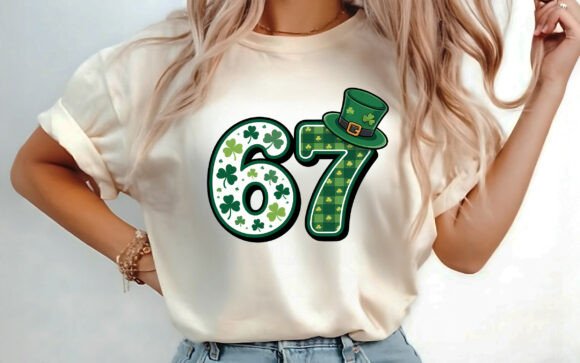 67 St Patrick’s Day T-Shirt Design PNG