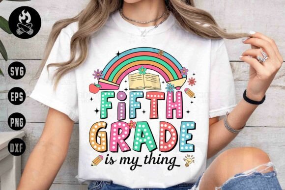 Fifth Grade is My Thing SVG Graphics