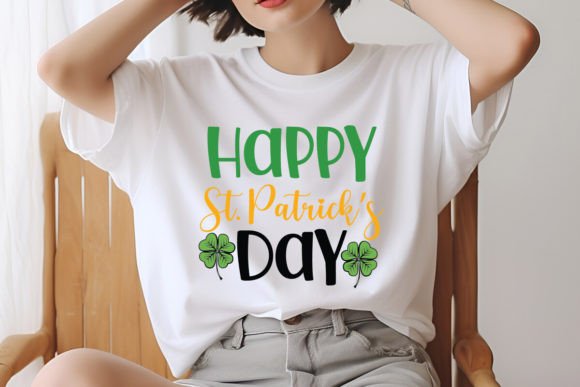Happy St. Patrick’s Day SVG Design: Graphics & T-Shirt Designs