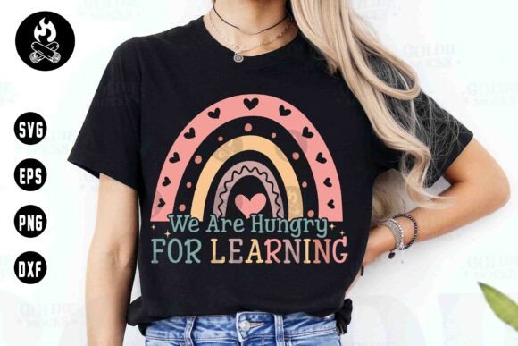 Hungry for Learning SVG: Graphics & T-Shirt Designs