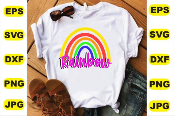 Review: Rainbow T Shirt Design