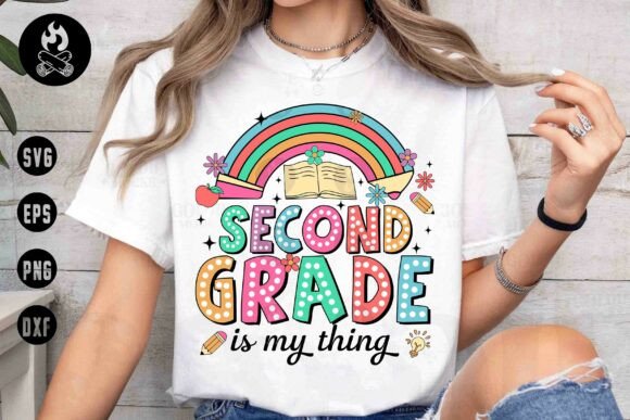 Second Grade is My Thing SVG Graphics