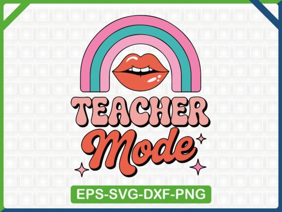 Teacher Mode Retro Rainbow